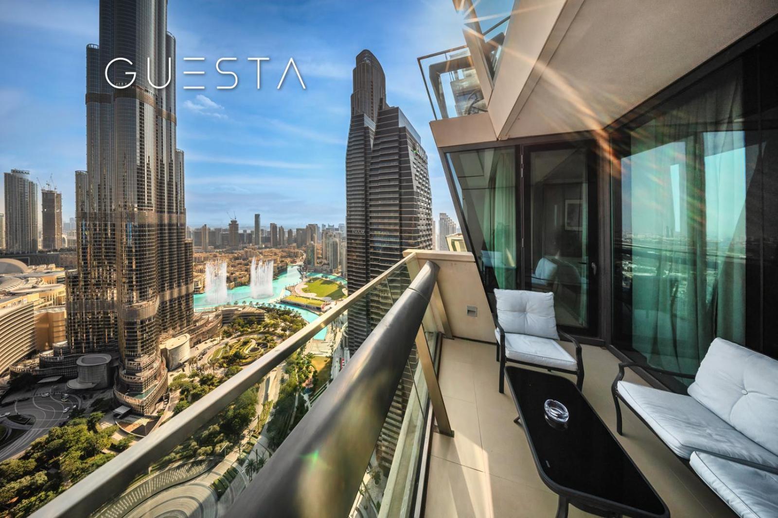 Burj Vista By Emaar - Burj Khalifa & Fountain Views, Downtown Dubai Lägenhet Exteriör bild