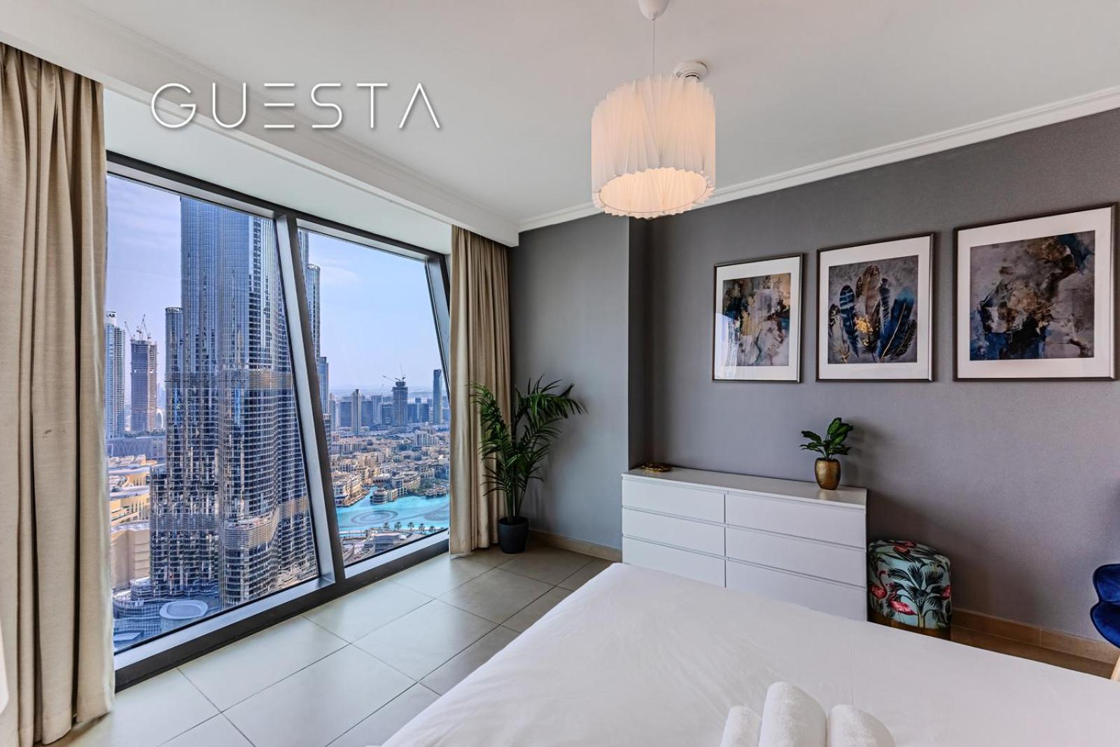 Burj Vista By Emaar - Burj Khalifa & Fountain Views, Downtown Dubai Lägenhet Exteriör bild