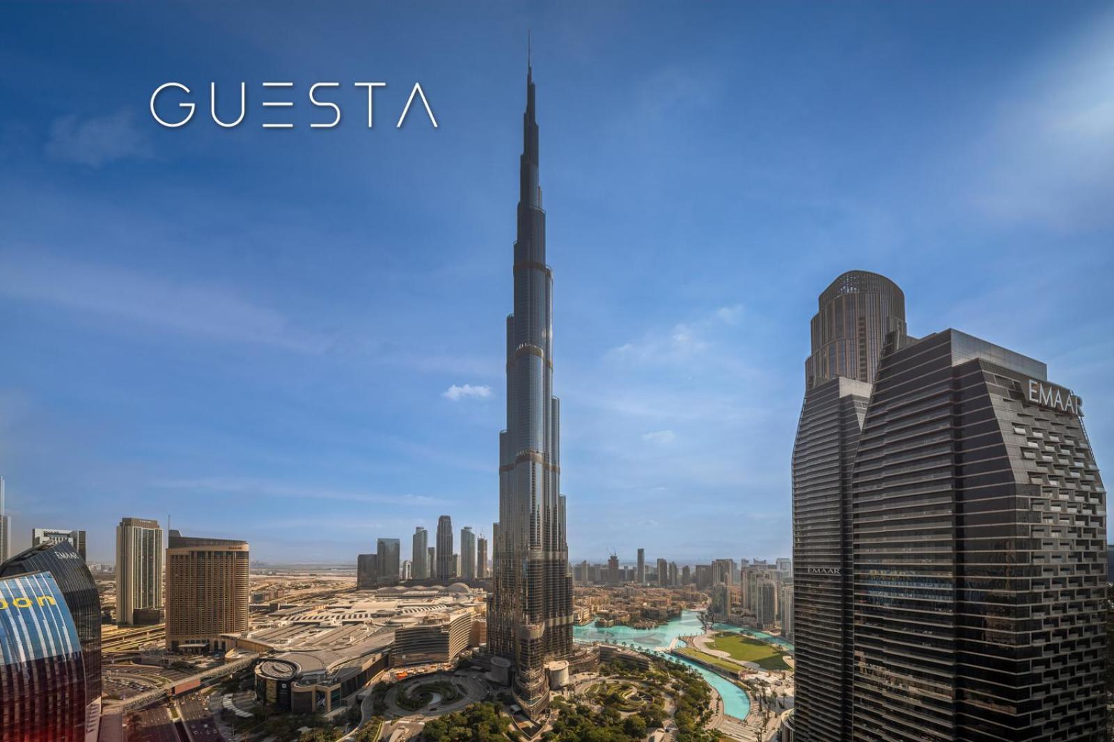 Burj Vista By Emaar - Burj Khalifa & Fountain Views, Downtown Dubai Lägenhet Exteriör bild